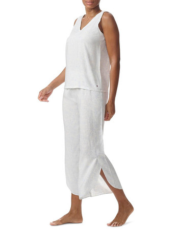 Біла всесезон піжама (майка, штани) майка + штани Tommy Hilfiger