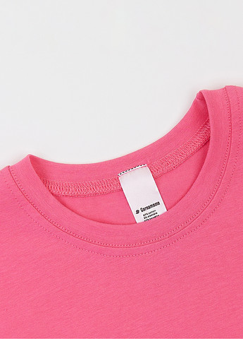 Рожева літня футболка Garnamama