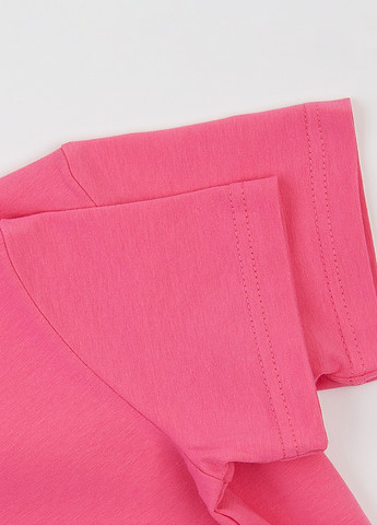 Рожева літня футболка Garnamama