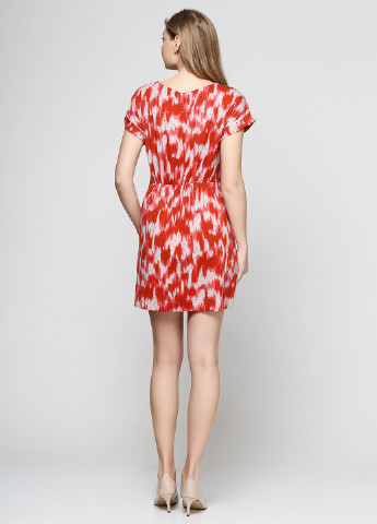 Червона кежуал сукня Juicy Couture з абстрактним візерунком