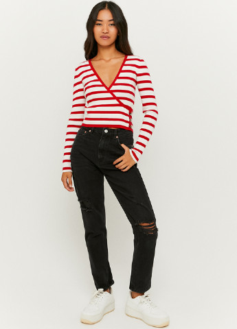 Комбинированный демисезонный пуловер пуловер Tally Weijl