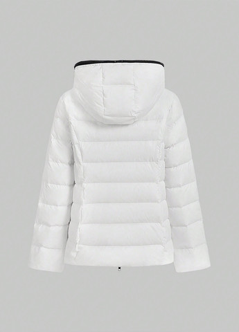 Белая демисезонная куртка SHEIN