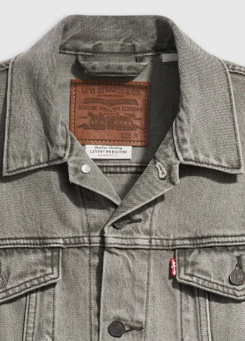 Сіра демісезонна куртка Levi's