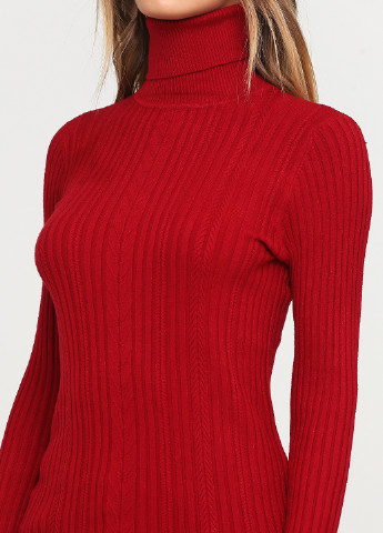 Темно-красный демисезонный свитер Moni&co