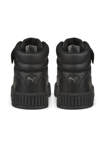 Чорні дитячі кросівки carina 2.0 mid sneakers kids Puma