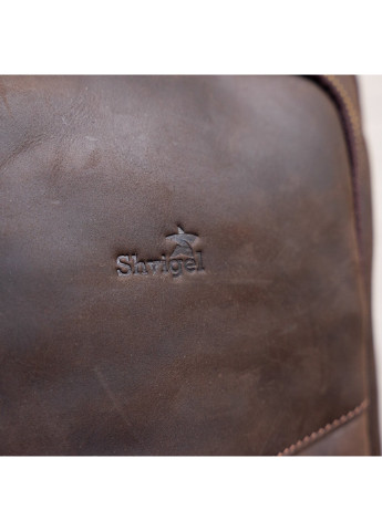 Чоловіча шкіряна сумка 21,5х24х4 см Shvigel (252130745)