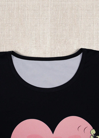 Комбінована всесезон піжама (футболка, шорти) футболка + шорти SHEIN