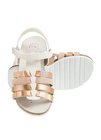 Цветные кэжуал босоножки Cool Club на липучке