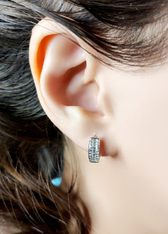 Сережки Silver Flame (255306178)