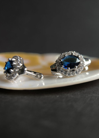 Сережки Silver Flame (353782459)