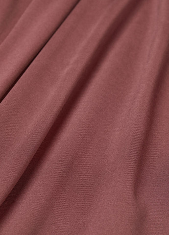Рожево-коричнева кежуал сукня H&M однотонна