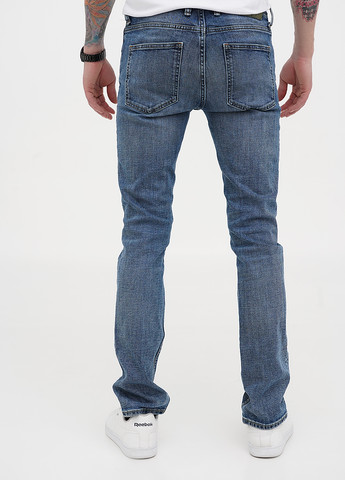 Синие демисезонные слим джинсы C&A