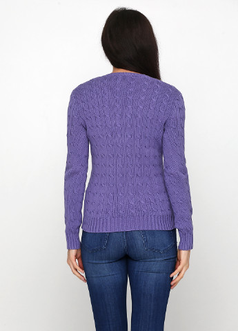 Сиреневый демисезонный пуловер пуловер Ralph Lauren