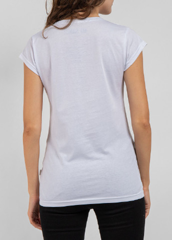 Белая футболка с принтом Ko Samui - (250382450)