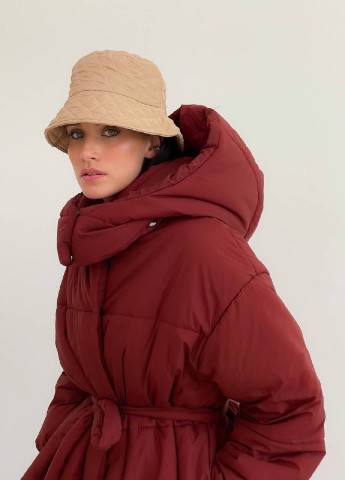 Коричневий зимній Пуховик аляска ZF inspire