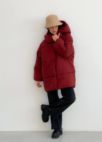 Коричневий зимній Пуховик аляска ZF inspire