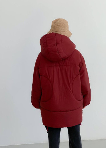 Коричневий зимній Пуховик аляска ZF inspire