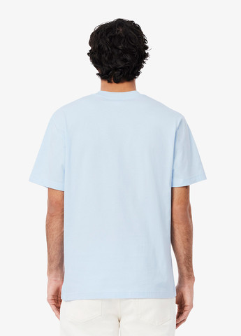 Голубая футболка Lacoste