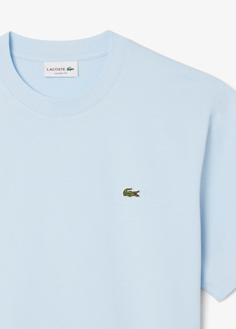 Голубая футболка Lacoste