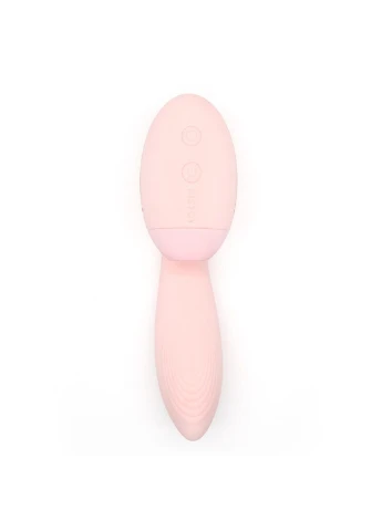 Вакуумний вібратор Tina Mini Light Pink, вагінально-кліторальний KisToy (254785257)