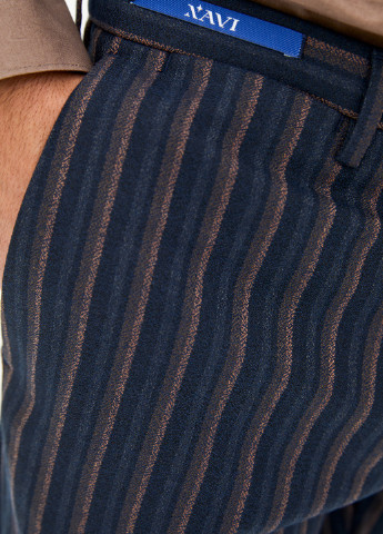 Синие классические демисезонные брюки NAVI