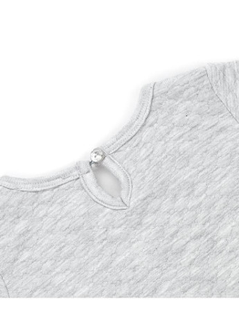 Сіра футболка з бантом (11533-110g-gray) Breeze (205765373)