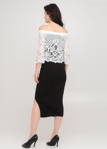 Комбинированное платье Only