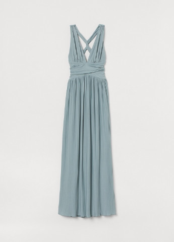 Светло-бирюзовое кэжуал платье H&M