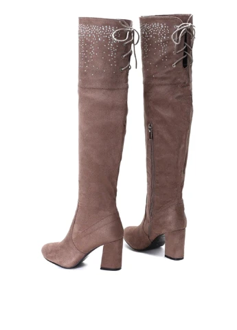 Осенние сапоги Top Shoes с аппликацией