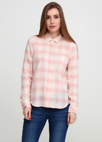 Бледно-розовая кэжуал рубашка в клетку Ralph Lauren