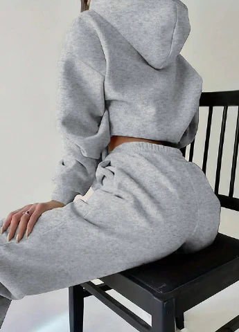 Спортивный костюм (топ, брюки) SHEIN (309374687)
