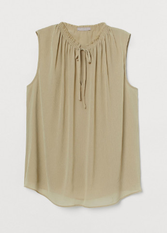 Оливкова демісезонна блуза H&M