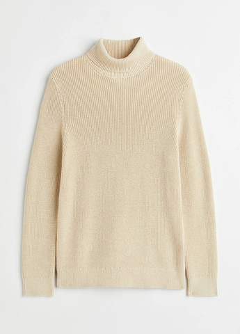 Світло-бежевий зимовий светр H&M