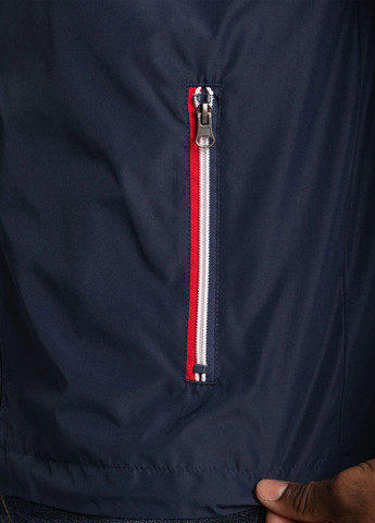 Темно-синя демісезонна вітровка U.S. Polo Assn.