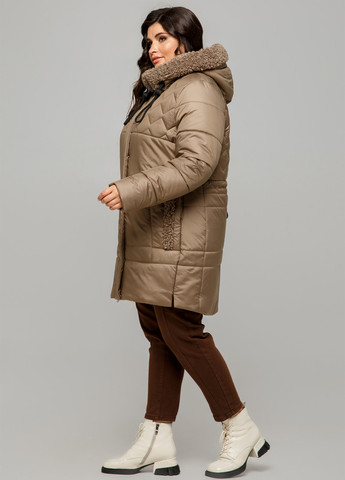 Світло-коричнева зимня куртка A'll Posa