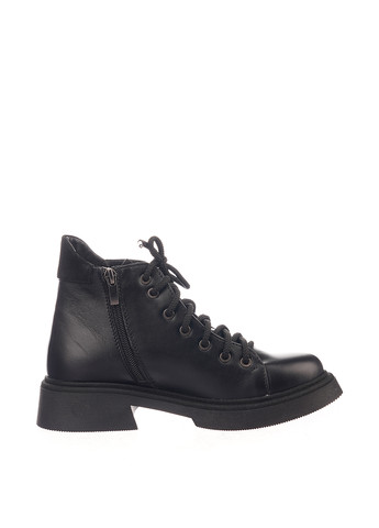 Осенние ботинки Bizoni со шнуровкой из натуральной замши