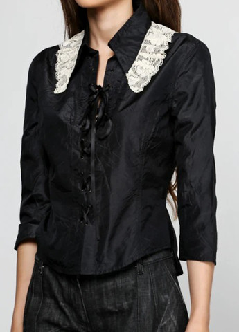 Чорна блуза John Richmond