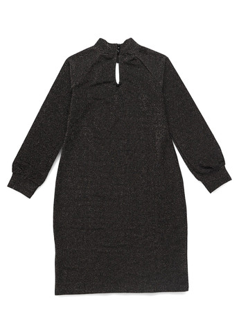 Черное кэжуал платье а-силуэт Dranella однотонное