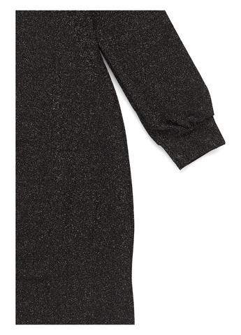 Черное кэжуал платье а-силуэт Dranella однотонное