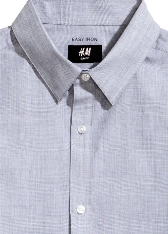 Серая рубашка H&M