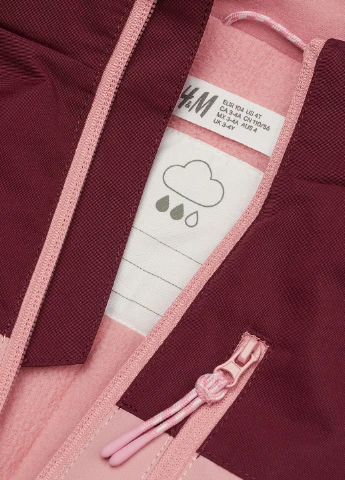 Рожева демісезонна куртка H&M