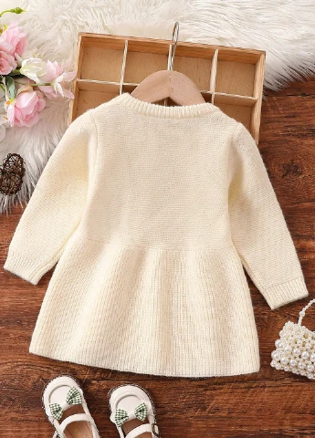 Молочное платье SHEIN (311527265)