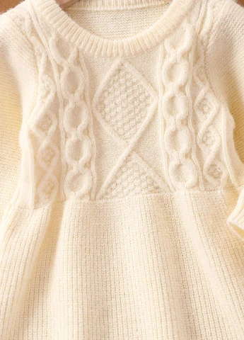 Молочное платье SHEIN (311527265)