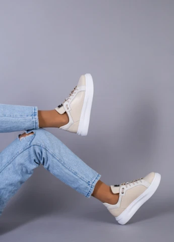 Бежеві кеди shoesband Brand