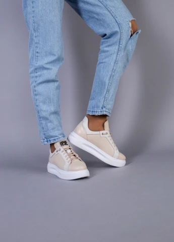 Бежеві кеди shoesband Brand