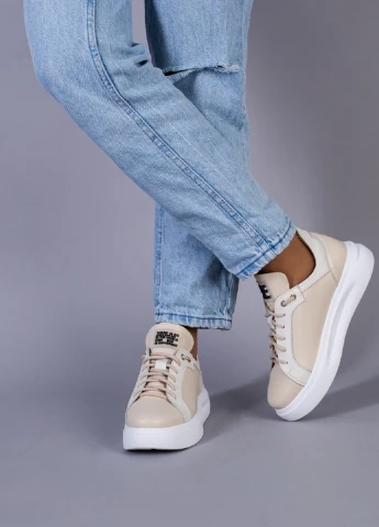 Бежеві кеди shoesband Brand
