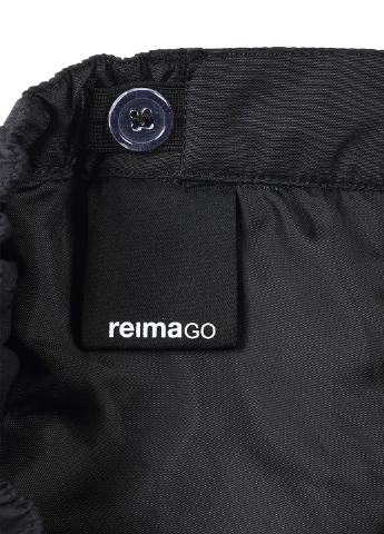Черные кэжуал демисезонные брюки прямые Reima