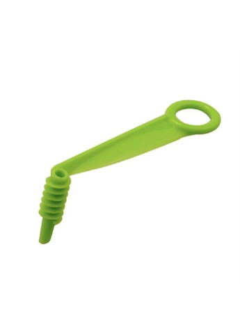 Нож для огурцов пластиковый 5133 11 см зеленый No Brand (253631807)
