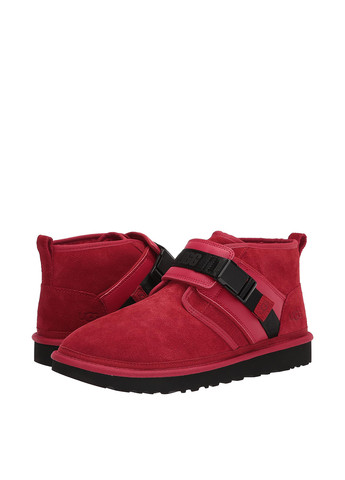 Красные зимние ботинки UGG
