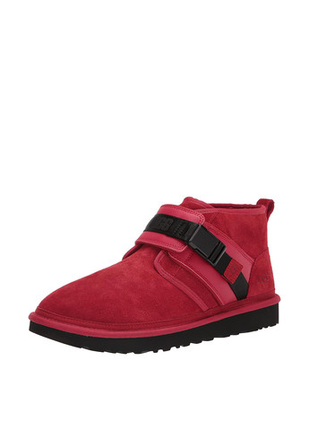 Красные зимние ботинки UGG